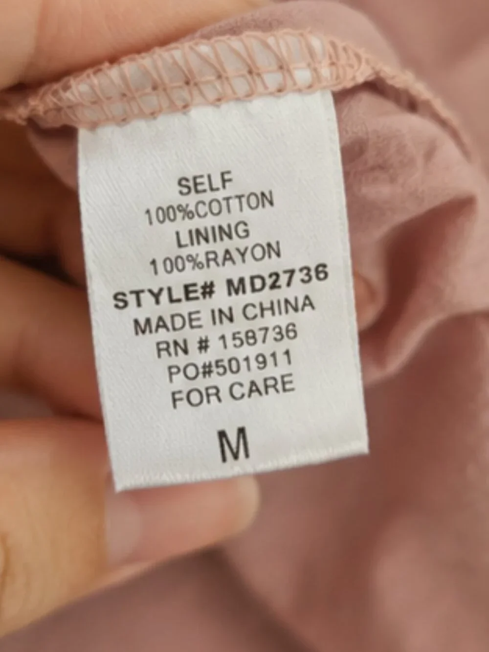 MABLE Romantic Cotton Prairie Revival Maxi Dress Dusty Rose Ruffle Cottagecore M